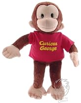 Curious George 12'' Classic George in Red Shirt