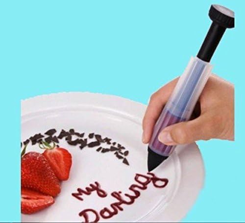 Cake Decorating Cutter Tools Biscuit Cookie Pastry Icing Decoration Syringe Chocolate Plate Pen Tool New