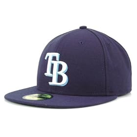 Tampa Bay Rays Authentic 5950 Cap
