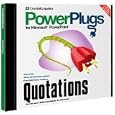 PowerPlugs: Quotations for PowerPoint by CrystalGraphics Inc.