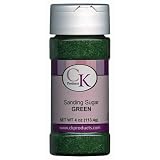 CK Products 4 Ounce Sanding Sugar Bottle, Green CK Products 4 Ounce Sanding Sugar Bottle, Green