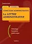 La lettre administrative : Cat�gorie C