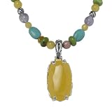 Carolyn Pollack Sterling Silver Simply Sweet Dreams Enhancer with Beaded Necklace