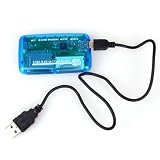 Generic Mini All-In-1 Memory Card Reader Blue Compatible With: Secure Digital: Minisd (With Adapter), Microsd/Transflash (With Adapter), Compact Flash: Cf I, Cf Ii, Cf Ultra Ii, Microdrive, Xd Picture Cards, Memory Stick: Memory Stick, Memory Stick Pro, Memory Stick Duo, Multimedia Card: Mmc I, Mmc Ii, Rs-Mmc, Hs-Mmc - Compatible With Sony, Sandisk, Toshiba, Lexar
