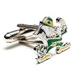 NCAA Notre Dame Fighting Irish Leprechaun Cufflinks