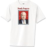 McCain Steady Progress 2008 - Republican Adult T-Shirt