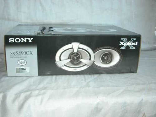 Pair of Brand New Sony Xplod Premium Series Xs-s690cx 6x9 320 Watt Each 3 Way Car Stereo Speakers