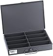 Klein Tools 54436 8-Compartment Storage Box, Mid-Size