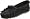 Minnetonka Women's 400 Kilty Moccasin,Black,5 M US