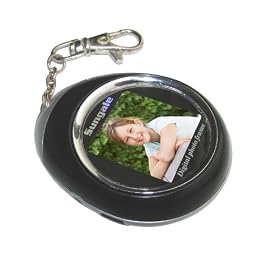 Sungale 1.5-Inch Panel Keychain, Black (JC150-BK)