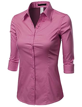 simple button down blouse