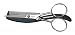 Tweezerman His Moustache Scissors with Comb