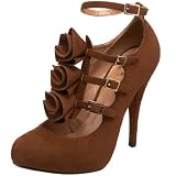 Miss Me Womens Bello-10 Ankle-Strap Pump