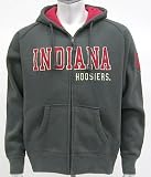 Indiana Hoosiers Vintage Victory Full Zip Hooded Sweatshirt