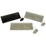 Keytronics 1197463 USB Cable Keyboard & Optical Mouse