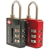 Rick Steves TSATM Combo Travel Lock 2-Pack