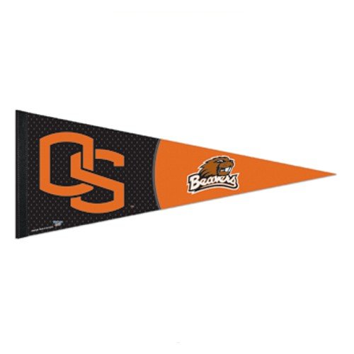 Oregon State Beavers Black-Orange Felt Pennant