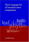 Three Language List of Botanical Name Components