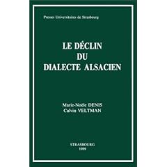 Le D�clin du dialecte alsacien
