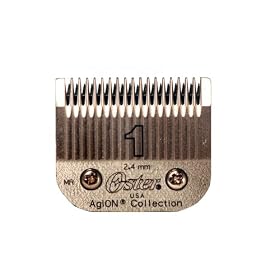 Oster Professional 76918-086 Replacement Blade with AgIon Antimicrobial Coating for Classic 76/Star-Teq/Power-Teq Clippers, Size #1, 3/32