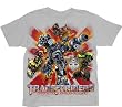Transformers Revenge of the Fallen Autobots Iron Hide Silver Youth T-shirt Tee