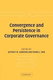 Buy : Convergence and Persistence in Corporate Governance