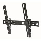 Duronic TVB201L Ultra Slimline Ultra Strong Adjustable Black LED LCD TV Tilt Tilting Wall Mount Bracket 40"-65" - MAX VESA 600 X 400 (distance between the holes on the back of your TV)by Duronic