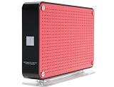 Galaxy METAL GEAR 3506UAS-RED 3.5 inch Red SATA to USB 2.0 External Hard Drive Enclosure - Retail