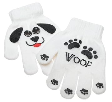 Western Chief Dalmation Knit Gloves