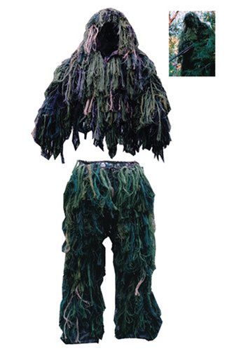 Bushrag Ghillie Jacket, the Ultimate In Camouflage