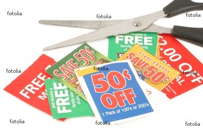 'Clipping Coupons' Wall Decal - 18