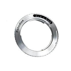 Fotodiox Lens Mount Adapter, Contax Yashica c y (cy) Lens to Canon EOS Camera Adapter, for Canon... by Fotodiox