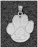 Logo Art Kentucky Wildcats Sterling Silver Team Logo 3/4 Pendant