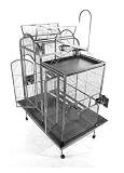 Deluxe STAINLESS STEEL Split Level House Cage with Divider 42x 26