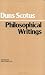 Philosophical Writings: A Selection