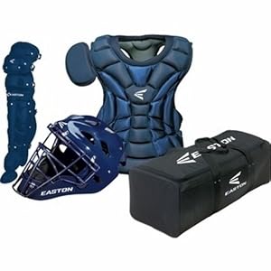 Easton Intermediate Natural Catcher Box Set, Navy