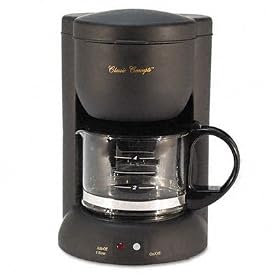 Click here to buy ~:~ CLASSIC COFFEE CONCEPTS ~:~ Four-Cup Automatic Drip Coffeemaker, Black by ~:~ CLASSIC COFFEE CONCEPTS ~:~.
