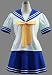 Japanese Anime Lucky Star Cosplay Costume - Female Summer School Uniform Small