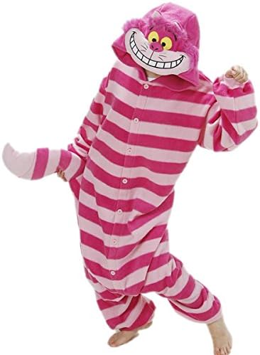 Adult Unisex Onesies Hoodie Cat Pajamas Animal Costume Kigurumi