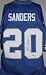 Lions Barry Sanders Authentic Signed Jersey Mounted Mem