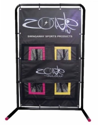 SwingAway Zone-In Baseball Pitching Target, Black On Sale