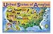 Toys : Melissa & Doug Deluxe Wooden USA Map