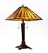 CHLOE Lighting CH33215MG16-TL2 Tiffany-style Mission 2-Light Table Lamp with 16-Inch Shade