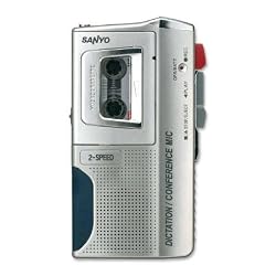 SYOTRC540M - Auto-Stop Microcassette Recorder, 4-3/4x1x2-2/5, Silver