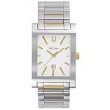 Bulova Bracelet Two-tone Steel Mens Watch 98H27 by Bulova