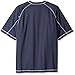 MLB New York Yankees Men's Fine Gauge Mesh V-Neck Raglan Shirt