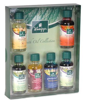 Kneipp Set of 6 Bath Oil Collection