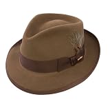 Stetson Whippet Fur Felt Fedora Hat