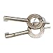 Handcuff Keys for Double Lock Handcuffs, PAIR/2 Keys
