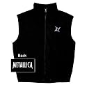 Metallica - Tek Full Zip Fleece Vest Black - X-Large